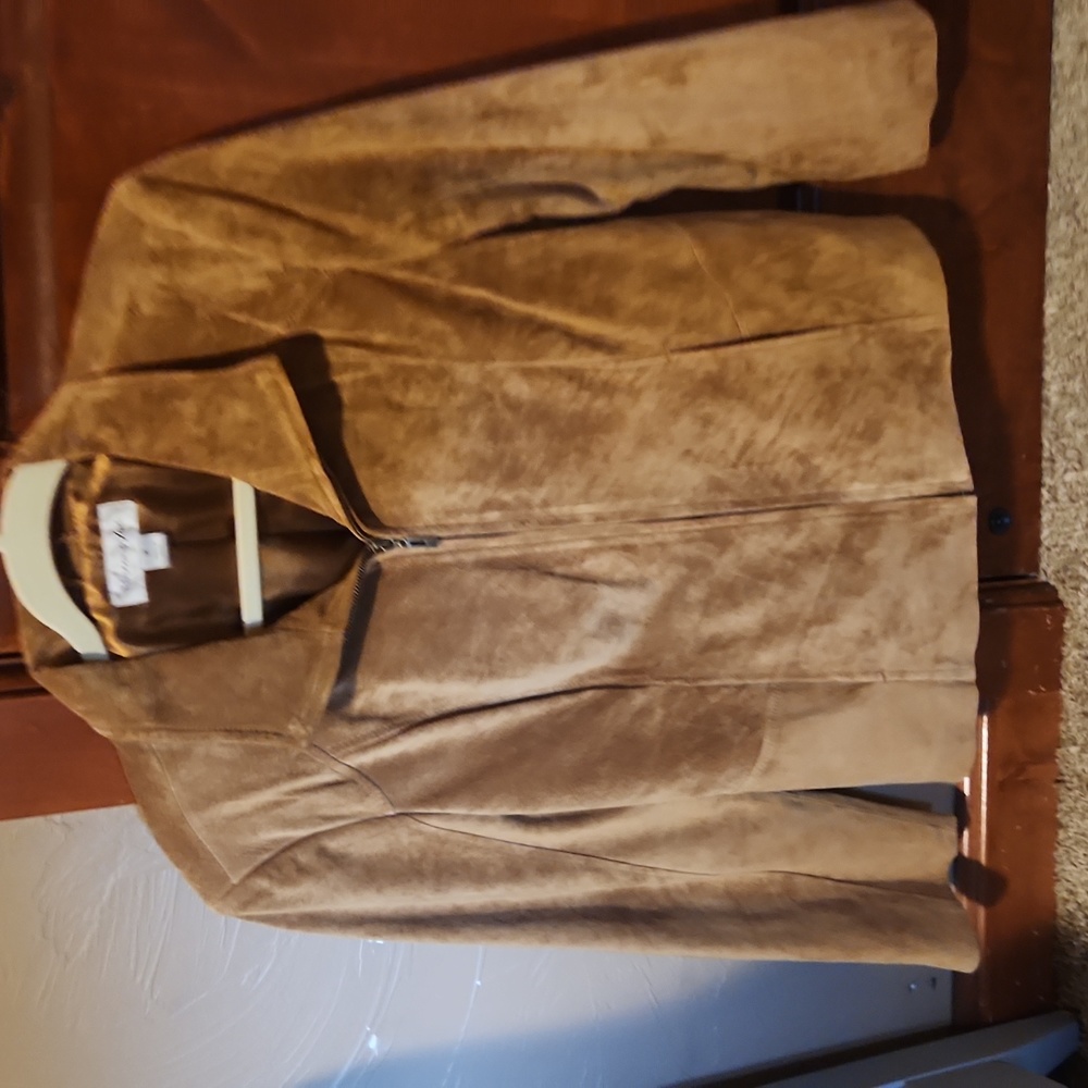Ladies suede jacket